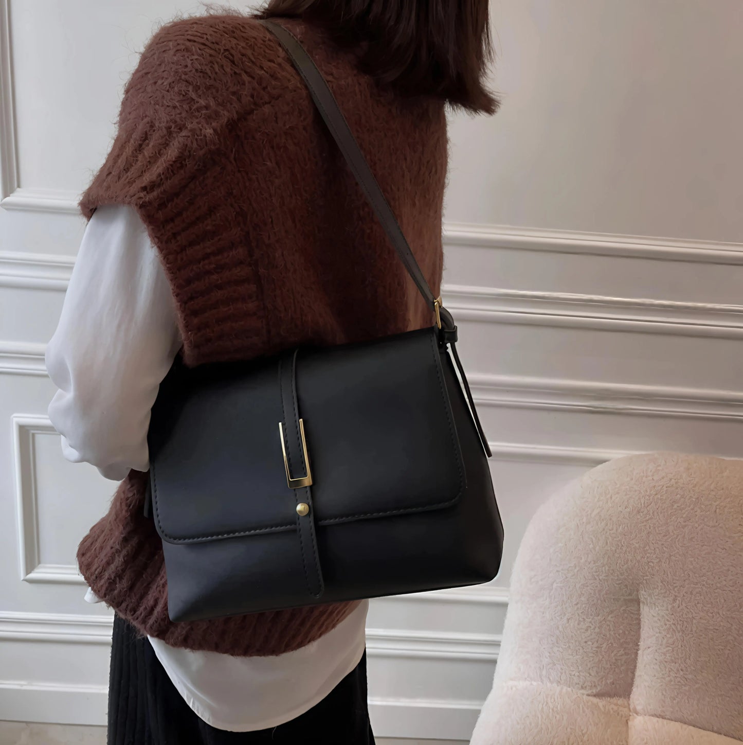 Structured satchel by Zylen