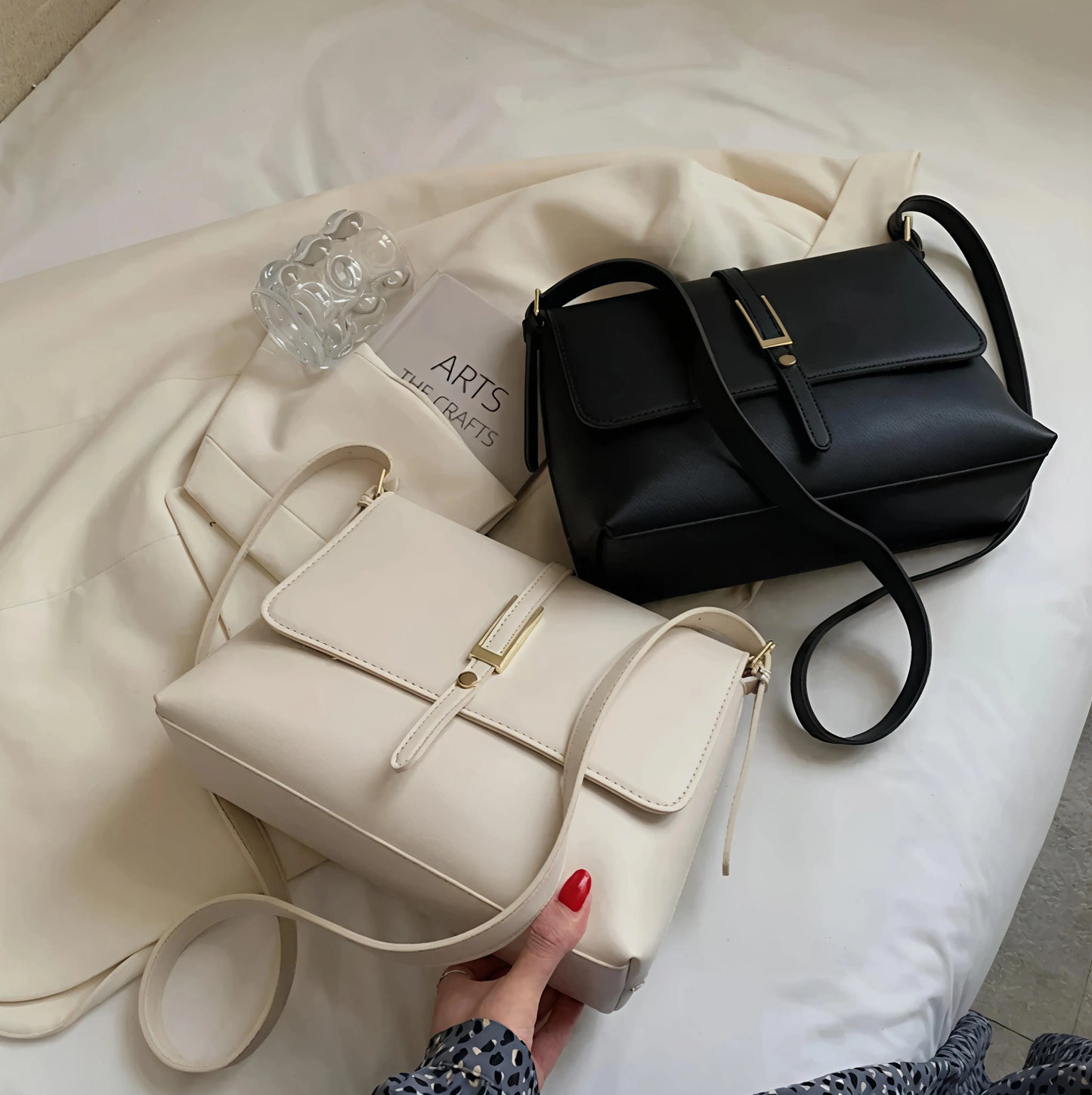 Structured satchel by Zylen